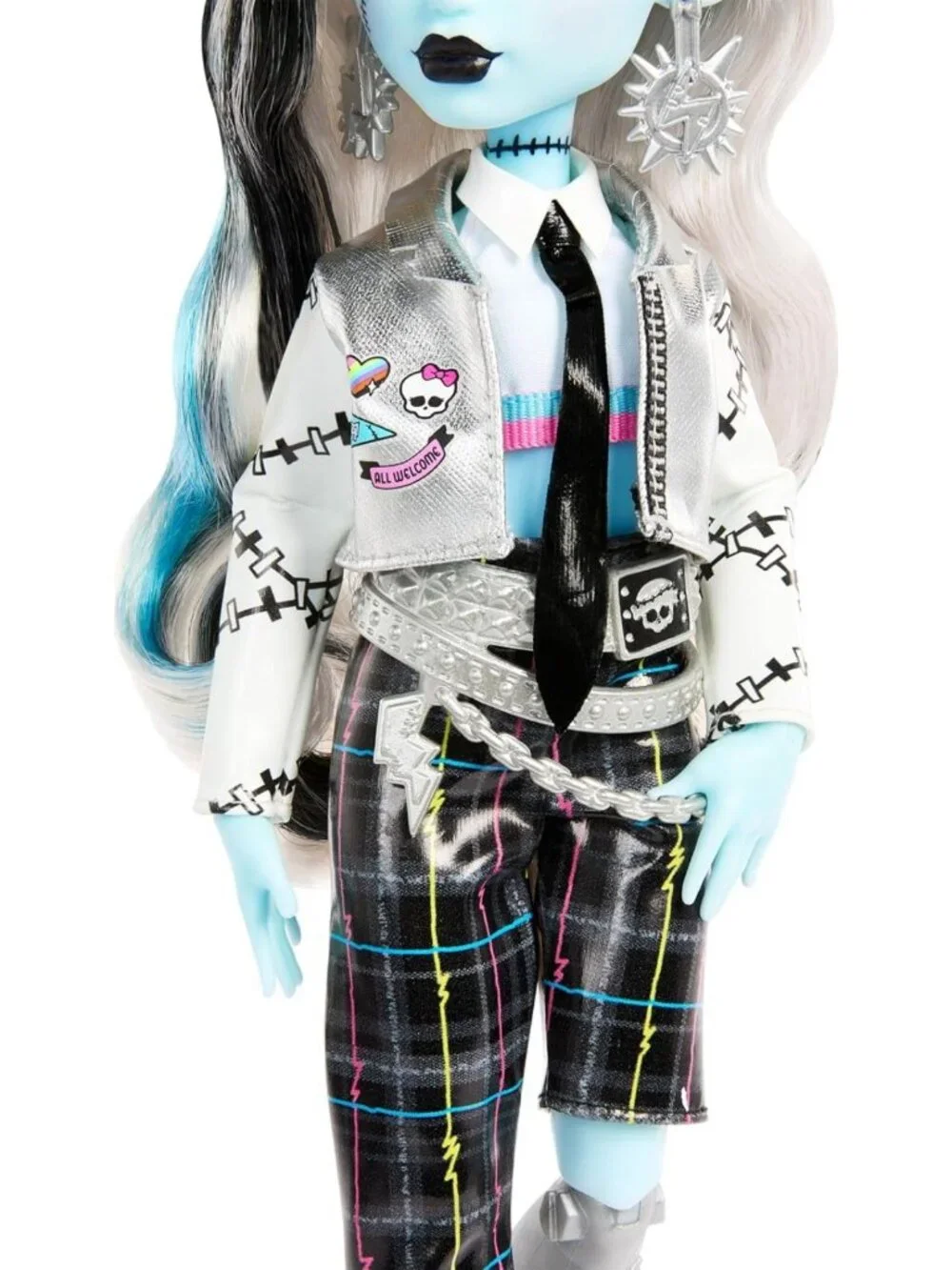 Frankie Stein Doll Set with 15 Accessories, Poster, Stickers & Pet Watzit